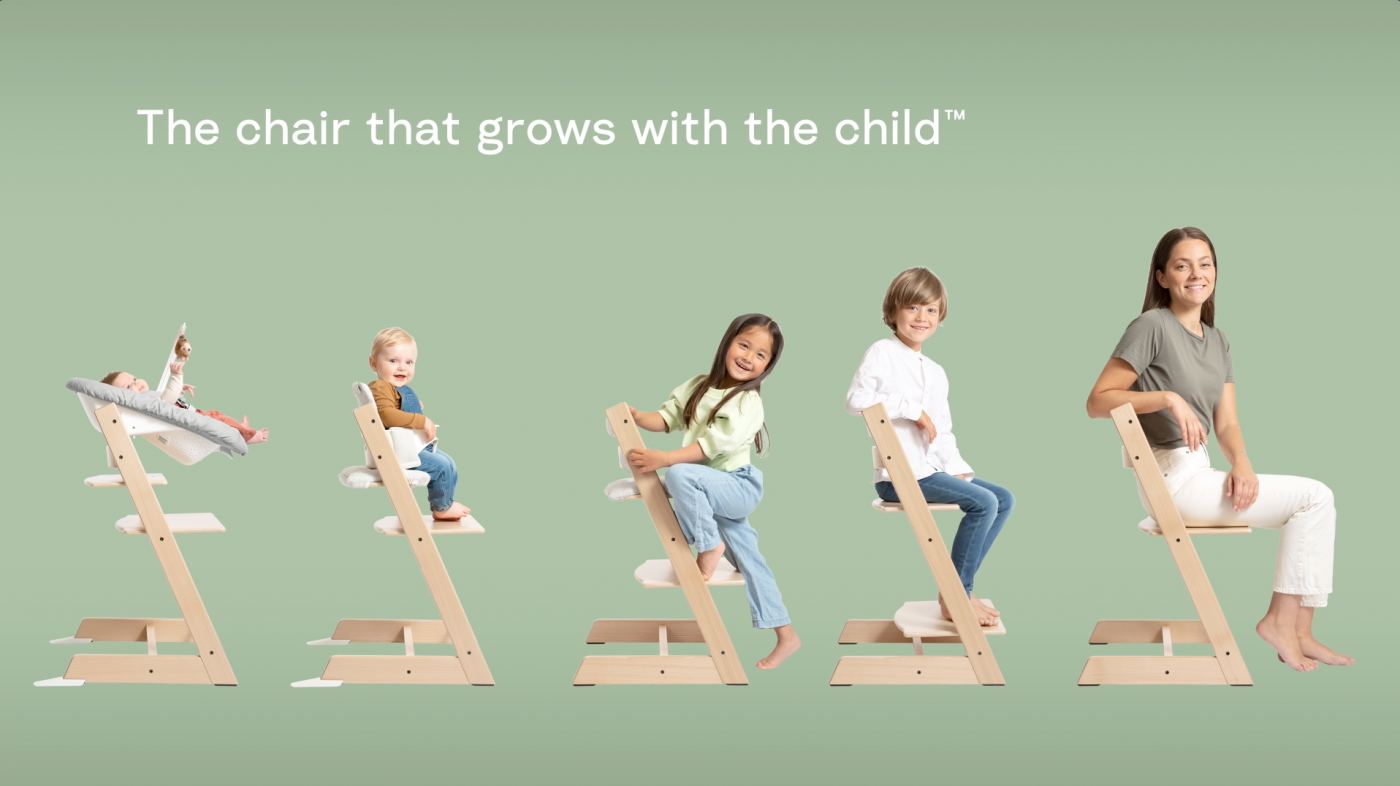 Stokke 成長椅：設(shè)計驅(qū)動銷量的硬核范本，一把椅子里的北歐匠心與成長溫度